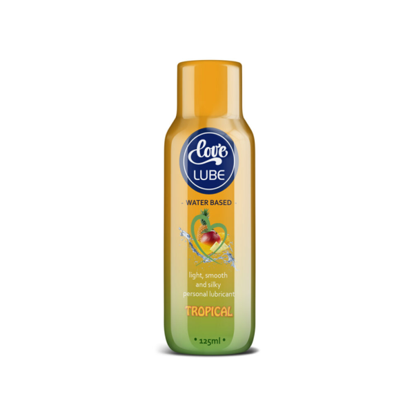 Love Lube Water Based Tropical Lubricant 125ml
