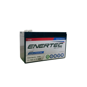 Enertec 12v 6Ah Lithium Ion Battery