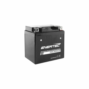 Enertec 12V 5Ah Motorcycle Agm Battery Rhp 5LBS